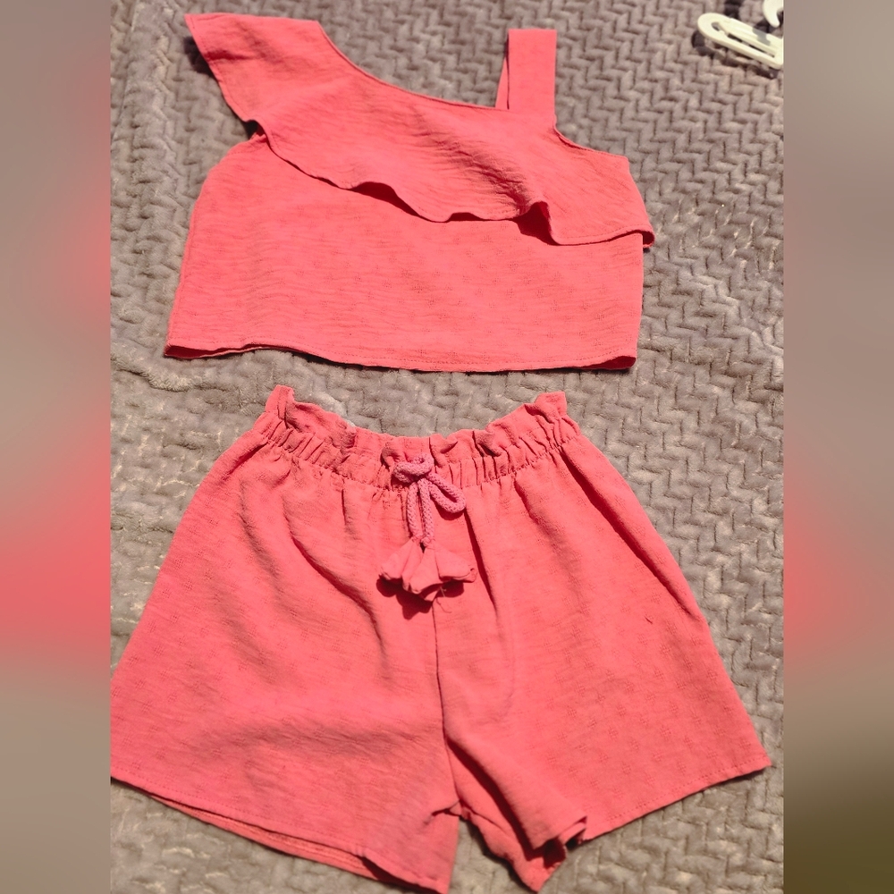 Charming Pink Kids Matching Set